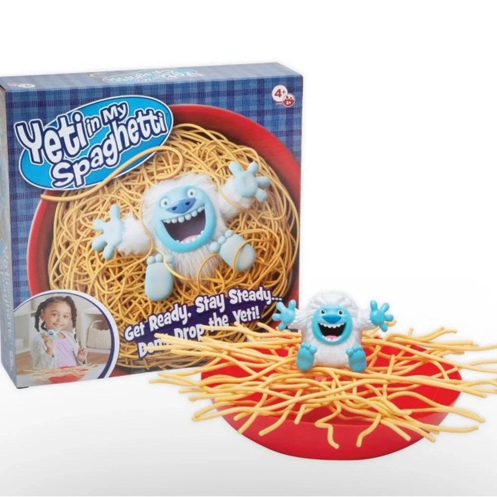 NEW Yeti in My Spaghetti Game Board Game Family Game Kids Toys Ages 4+